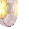 Kinkiet ścienny Disco ST-1331-W Step LED 5W 3000K szklany klosz złota