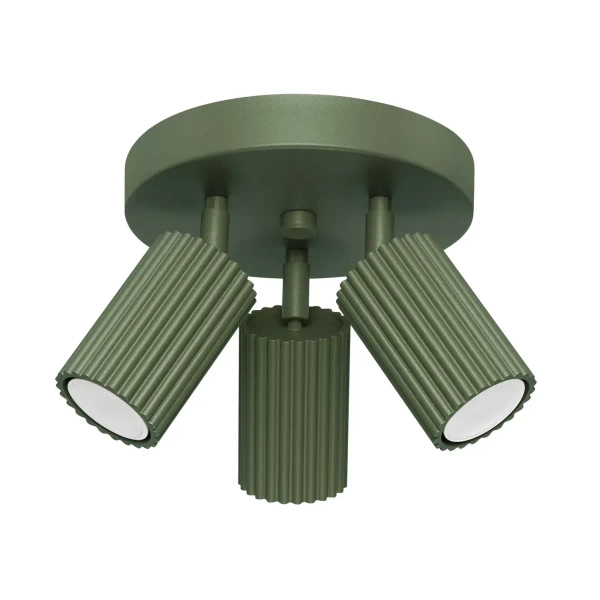 Lampa sufitowa regulowana KARBON SL.1620 potrójna oliwkowa