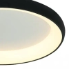 Przysufitowa lampa ringowa 2056 LED 55W 3000K okrągła do kuchni czarny