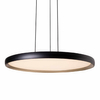 Wisząca lampa Vik P0556 LED 40W 3000K okrąg nad stół czarna