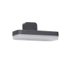Grafitowa lampa elewacyjna OPLO AZ6831 1xLED 10W 3000K IP54 do warsztatu