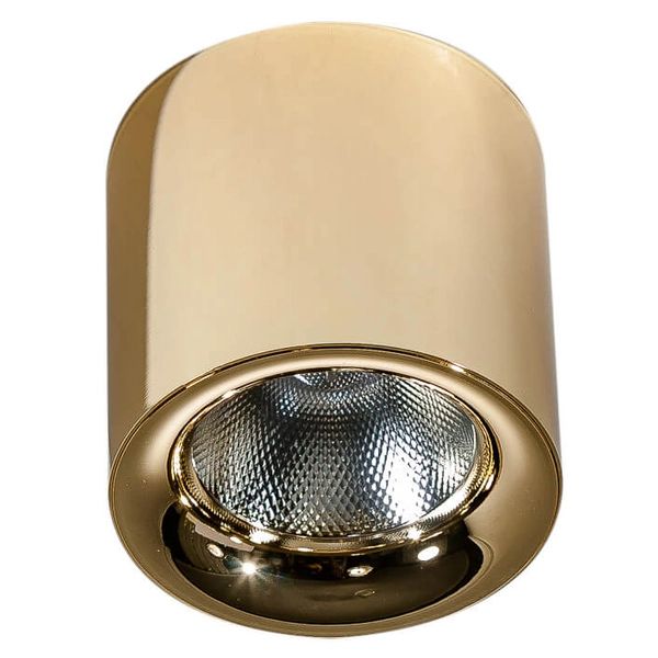 Okrągła lampa sufitowa Mane AZ4326 LED 20W 3000K tubka złota