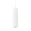 Metalowa lampa wisząca Tecno PND-37492-1-WH Italux zwis sopel biała