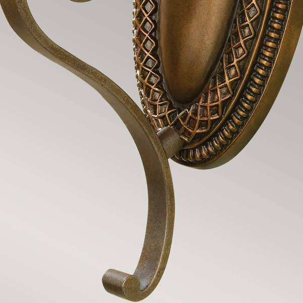 Lampa ścienna Kelham Hall FE-KELHAM-HALL1 Feiss metal szkło złoty brązowy