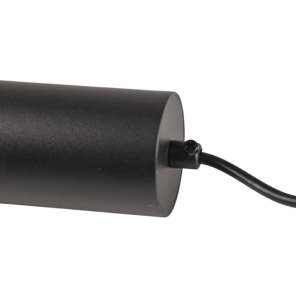 Wisząca lampa do systemu 1-fazowego Paris 321558 tuba metalowa czarna