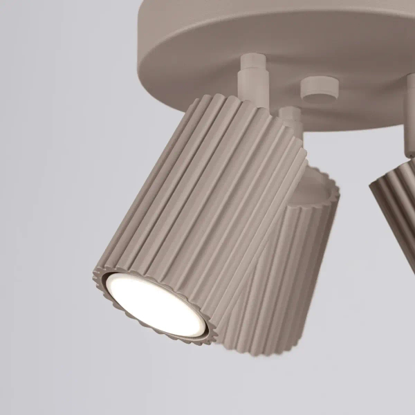 Potrójna lampa sufitowa KARBON SL.1768 z regulacją kaszmirowa