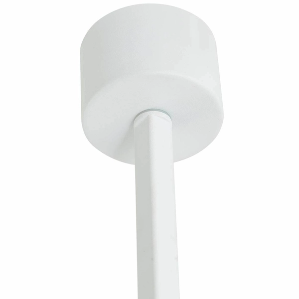 Spot LAMPA sufitowa Tuka Bianco L Orlicki Design regulowana OPRAWA metalowa downlight tuba biała