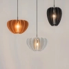 Salonowa lampa wisząca Cambio MOD398PL-01S do sypialni nad stół szara