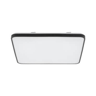 Kwadratowa lampa sufitowa Agnes 10988 Nowodvorski LED 64W 4000K IP44 czarna biała