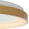 Plafoniera LAMPA sufitowa VIDAL 46103/38/02 Lucide okrągła OPRAWA plafon LED 38W 2700K metalowy złoty
