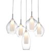 Lampa wisząca kaskada Amber Milano AZ3076 Azzardo przeźroczysta