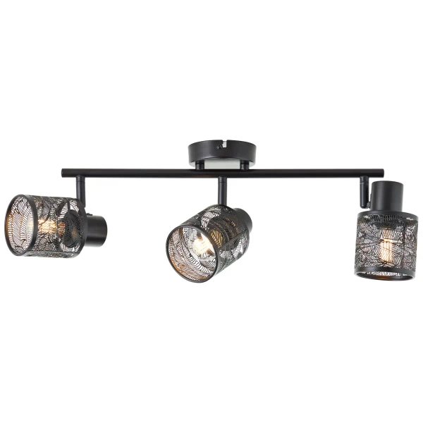 Sufitowa lampa regulowana Bano 99870/76 potrójna czarny