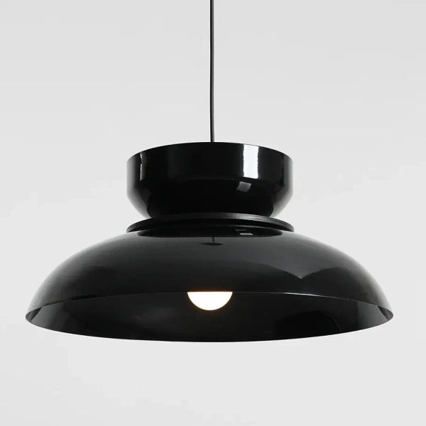 Kuchenna wisząca lampa ALDO 1152G3_3_C metalowa czarna
