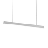 LAMPA wisząca ISASEKI 8663 Shilo metalowa OPRAWA zwis LED 16W 4000K listwa biała