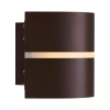 Elewacyjna lampa ścienna SIBELIS 2418311061 metalowa IP44 brązowa