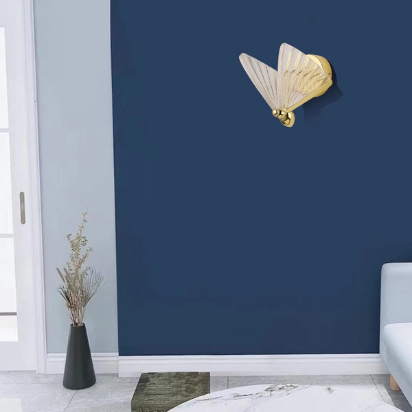 Lampa ścienna motyl Mariposa LP-1715/1W Light Prestige LED 8W 3000-6000K złota