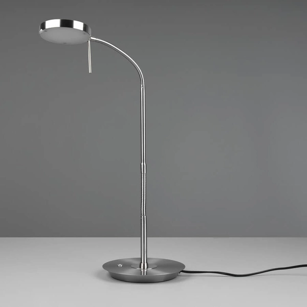 Regulowana lampka biurkowa MONZA 523310107 LED 12W 2300-4000K srebrny