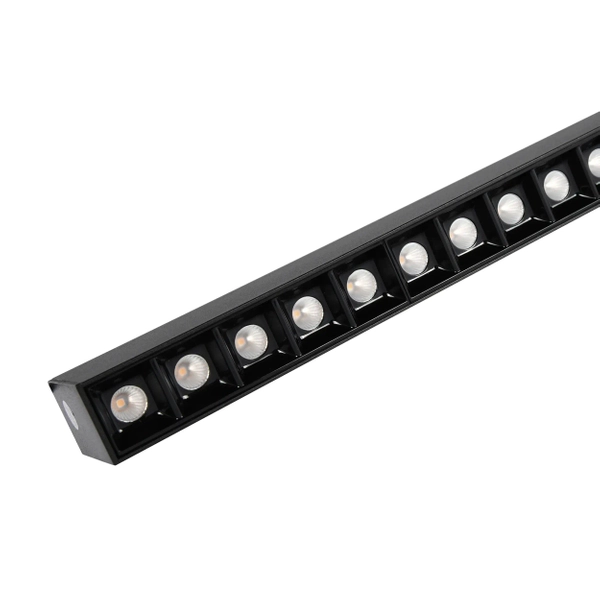 Podłużna lampa wisząca Sigi PL0126-BK Yaskr LED 36W 3000K belka czarna