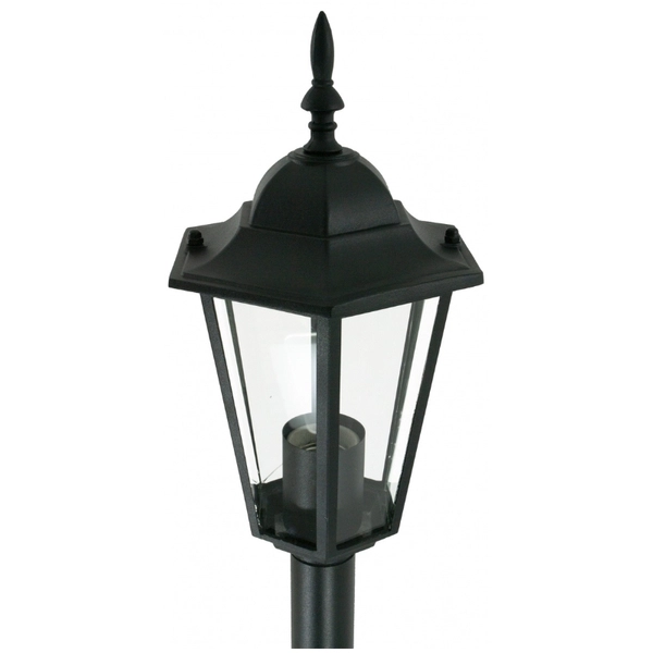 Stojąca latarnia zewnętrzna Mona 6765 SuperLED czarna