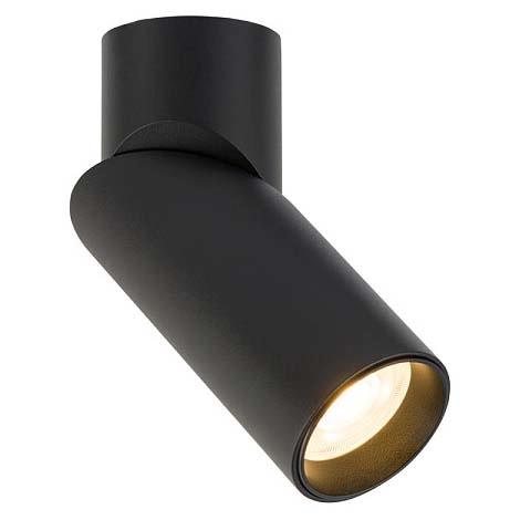 Punktowa lampa India 7860 sufitowy reflektorek czarny do sypialni