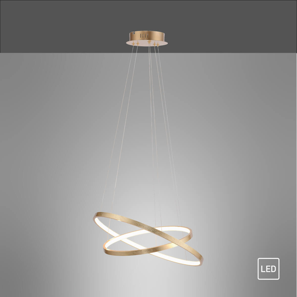 Podwójna lampa zawieszana Circle 11525-13 Just Light LED 46W 3000K antracyt