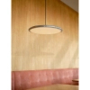 Lampa zwisająca dysk Artist 2420223034 LED 25W 3000K metalowy srebrny