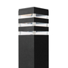 Stojąca LAMPA ogrodowa TEKSAS 316172 Polux zewnętrzna OPRAWA słupek outdoor IP44 czarny