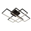 Sufitowa lampa geometryczna LOKERO 78101/60/30 LED 60W 2700-4000K czarny