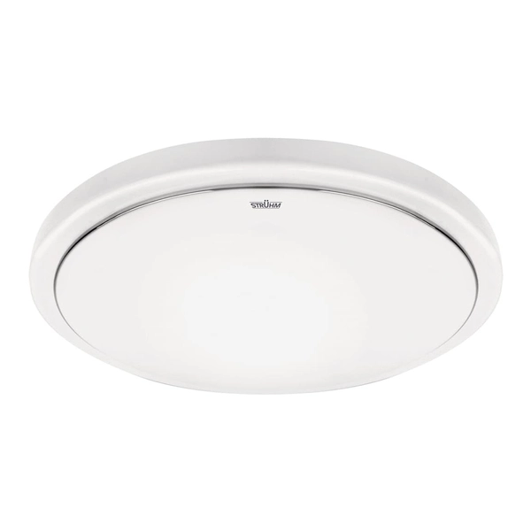 Lampa sufitowa z czujnikiem ruchu SOLA 4319 Ideus LED 14W 4100K IP44 metal biała