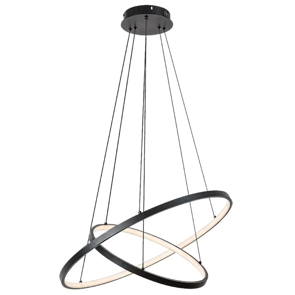 Regulowany zwisający żyrandol Beliza 72345 LED 75W 3000-6500K czarny