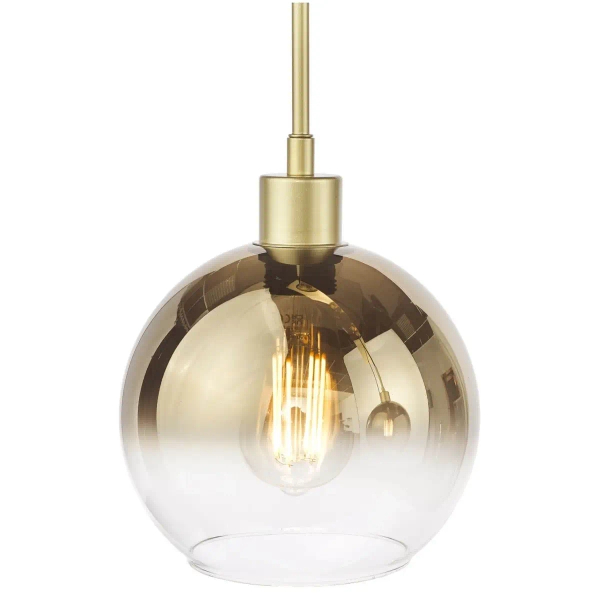 Wisząca lampa nad stół Lycia LYC0335 do kuchni szklane kule złoty