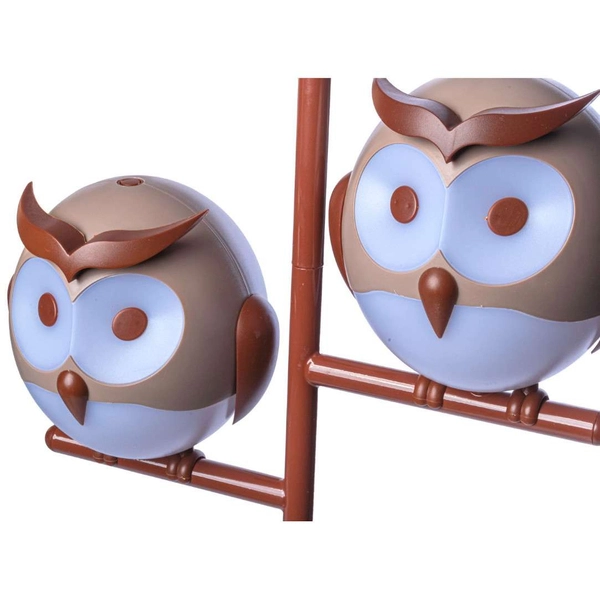 Dziecięca lampa sufitowa OWL ML244 Milagro do pokoju dziecka sowy brązowe