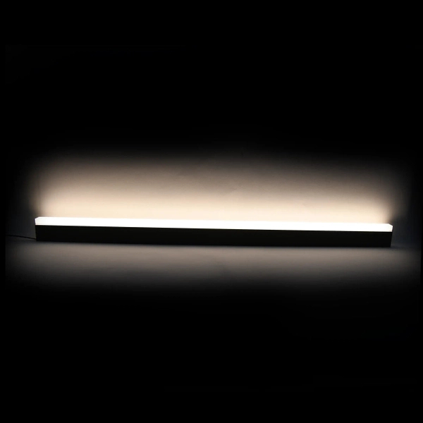 Biurowa lampa wisząca Sigi PL0129-BK Yaskr LED 36W 3000K czarna