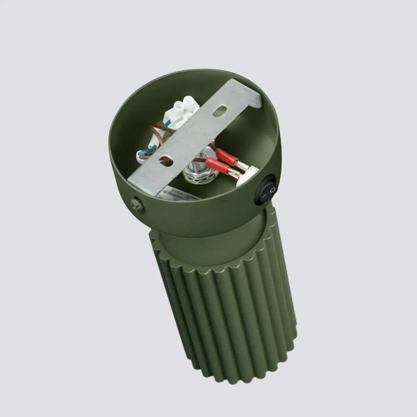 Kinkiet ścienny z włącznikiem KARBON SL.1617 regulowany oliwkowy