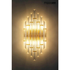 Sypialniana lampa ścienna Palazzo MSE010100327 Moosee kryształ przezroczysta złota