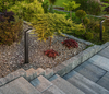 Zewnętrzna lampa słupek Mira OFL-7014-4K Italux LED 12W 4000K IP54 czarny