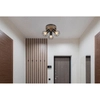 Lampa sufitowa Priska 54017W-3 hygge regulowana drewno czarna