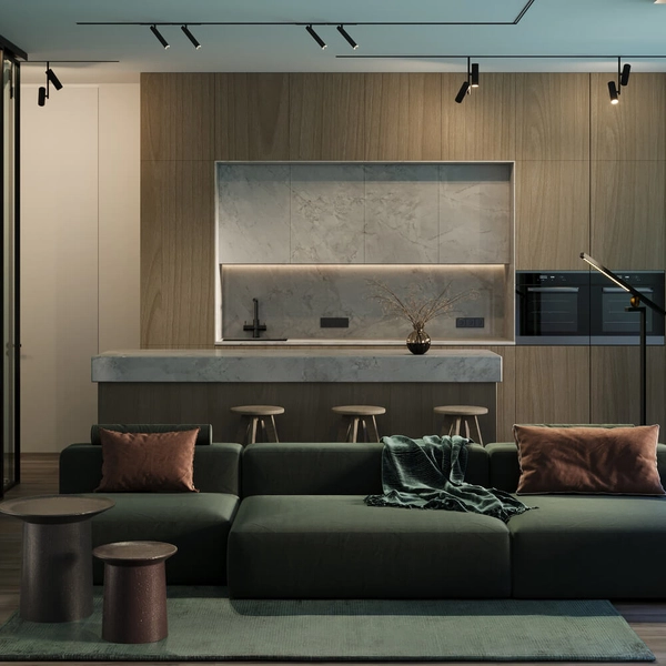 Magnetyczna lampa sufitowa Focus TR141-2-6W3K-M-B LED 6W 3000K tuba czarny