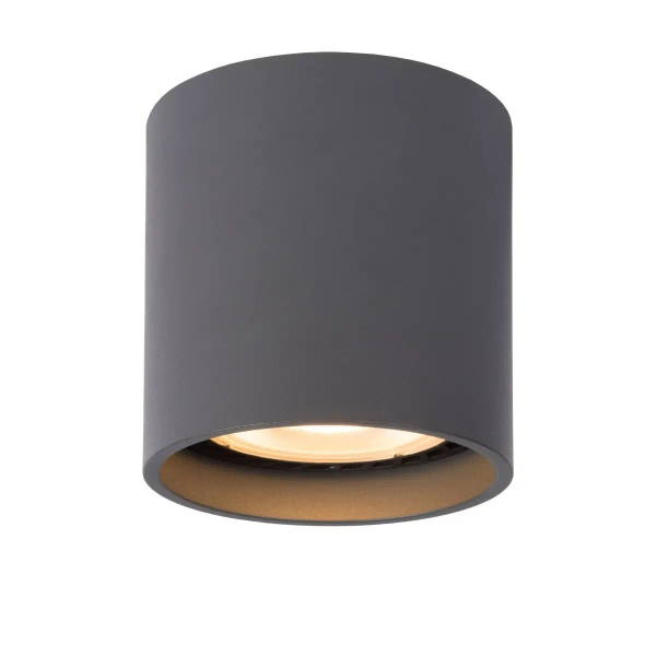 Sufitowa lampa tuba Delto 09915/06/36 Lucide metalowa szara