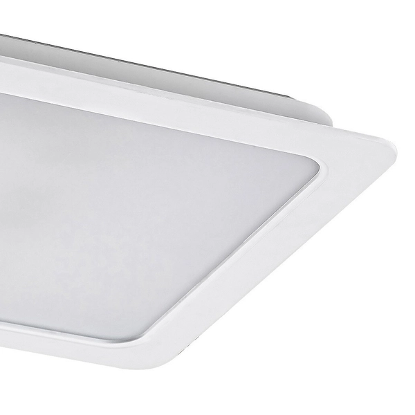 Sufitowa lampa biała Shaun 3168 LED 12W 4000K plafon do salonu square