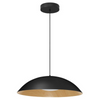 Wisząca lampa Valles LE42806 LED 3000K nad wyspę czarna drewniana