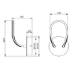 Ścienna lampa NEMENIA DL131-27051 RL Light LED 11W 4000K uchwyt biały