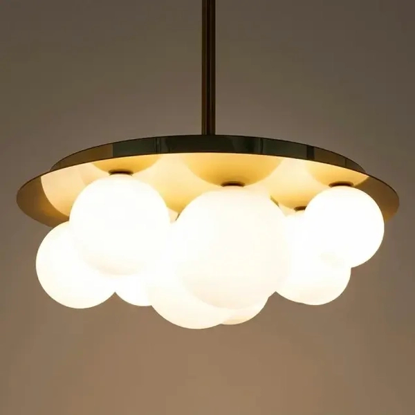 Sufitowa lampa BACARDI MSE1501100439 Moosee do salonu kule złota