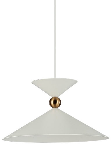 Lampa wisząca Quelto PND-84432-1-WH łazienkowa biała