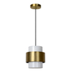 LAMPA wisząca FIRMIN 45497/20/02 Lucide szklana OPRAWA zwis tuba złoty opal