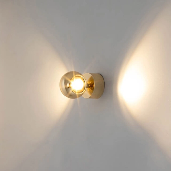 Kinkiet ścienny Eos MSE1501100310 Moosee regulacja 360 stopni LED 3000K 8W złoty