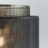 Lampa wisząca Plexus 72831 Endon metalowa ażurowa loftowa czarna