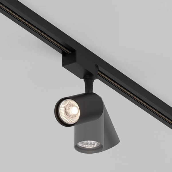 Szynowa 1-fazowa lampa sufitowa Vuoro TR003-1-6W3K-S-B LED 6W 3000K czarna