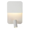 Ścienna lampa z regulacją BOXER 79200/08/31 Lucide LED 5W+3W 3000K biały