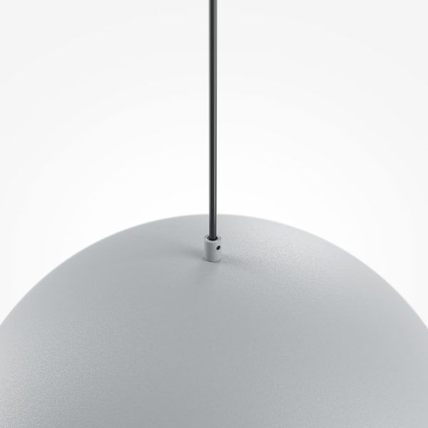 Lampa wisząca kopuła Basic colors MOD168PL-01GR Maytoni nad wyspę szary